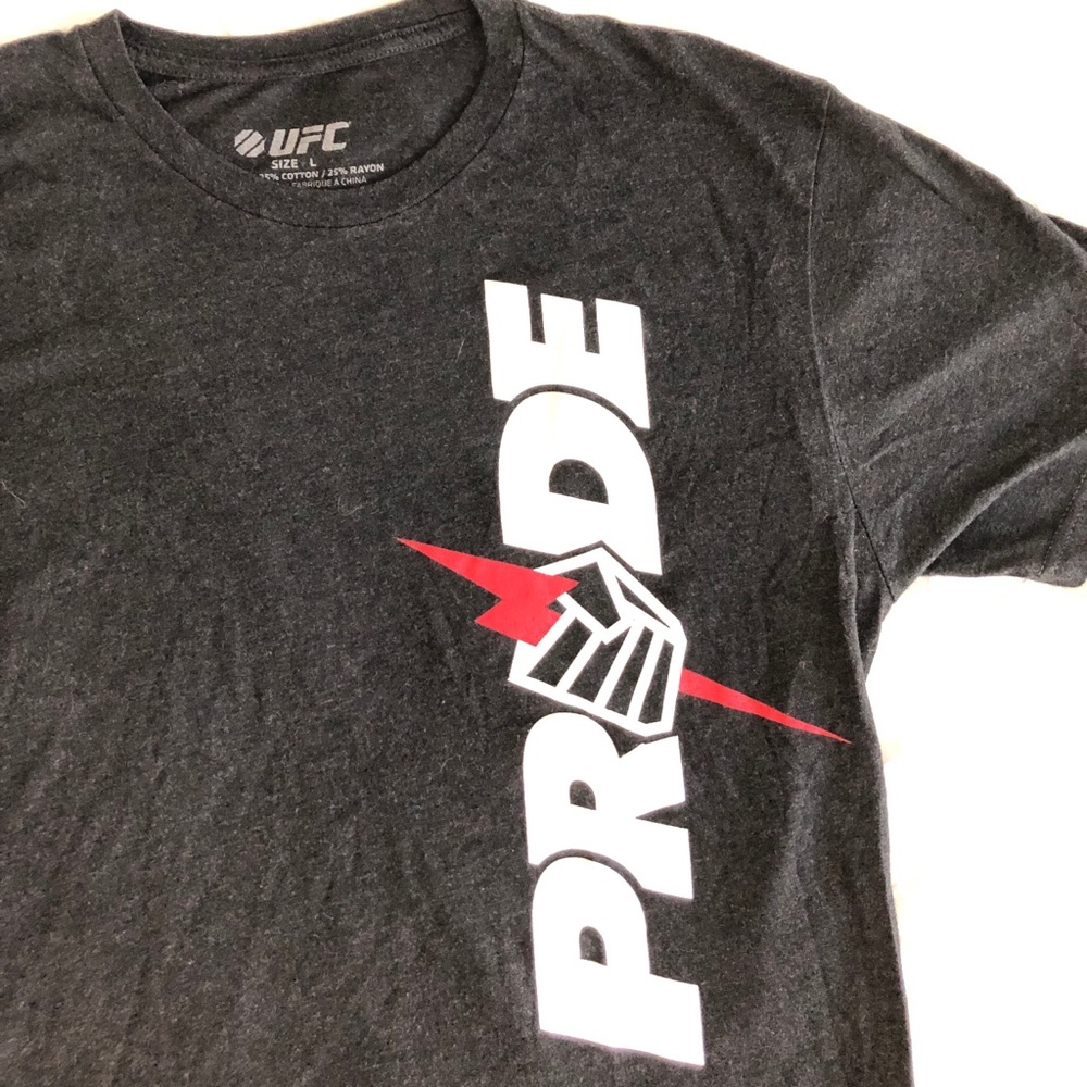 Pride UFC Grey T-shirt